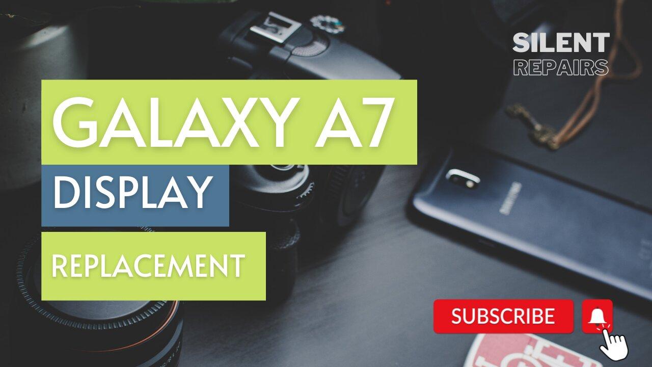 Samsung Galaxy A750fn | Screen, lcd repair | Display replacement | Repair video