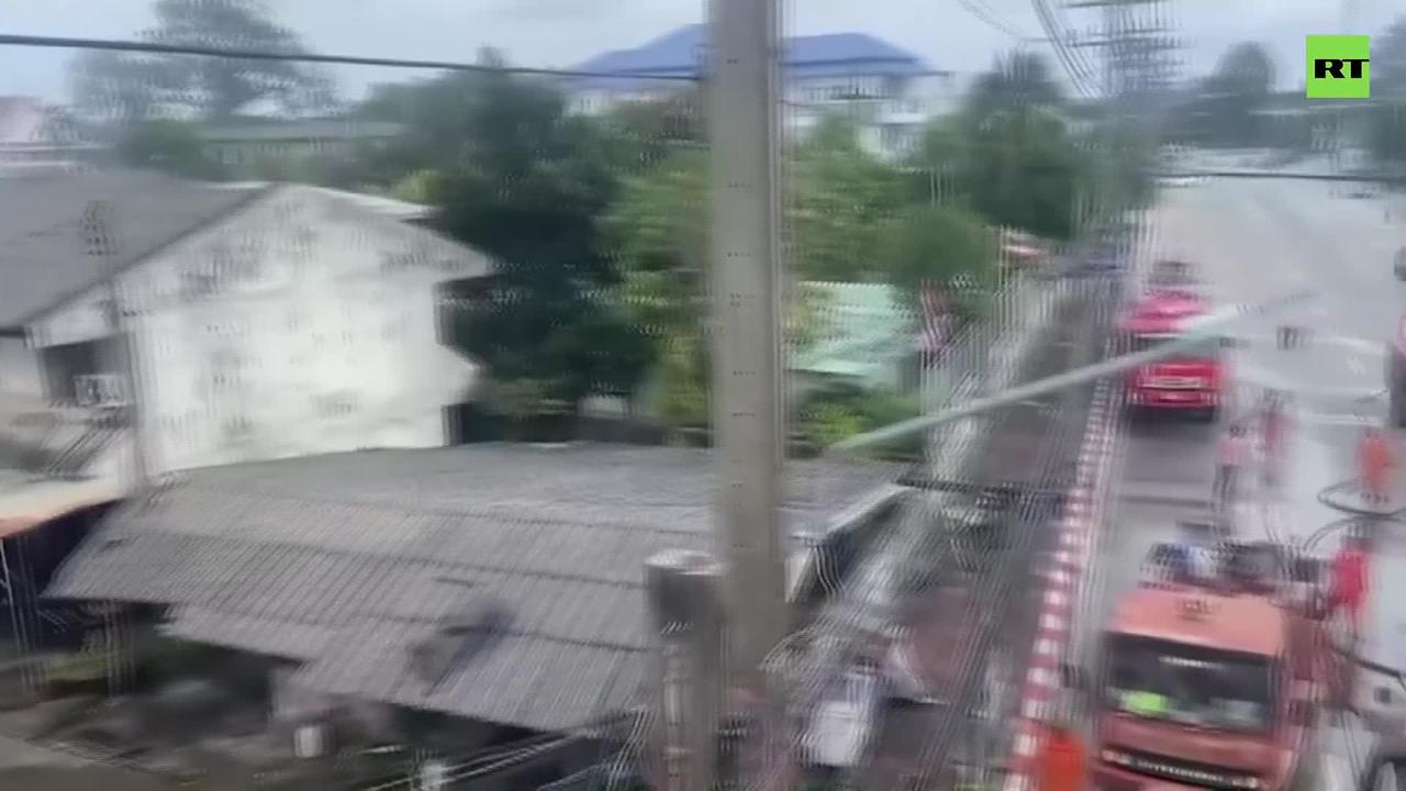 Blast rocks police quarters in Thailand
