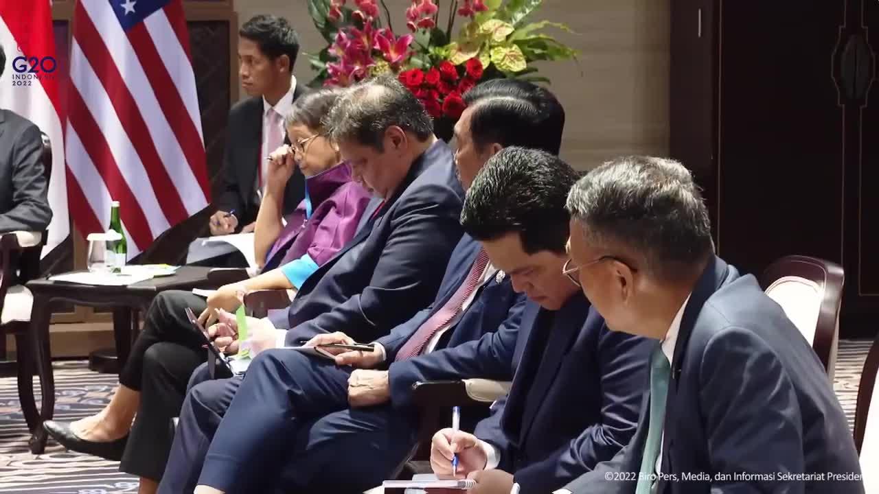 LIVE_ President Jokowi's Bilateral Meeting with US President Joe Biden, Bali, 14 November 2022