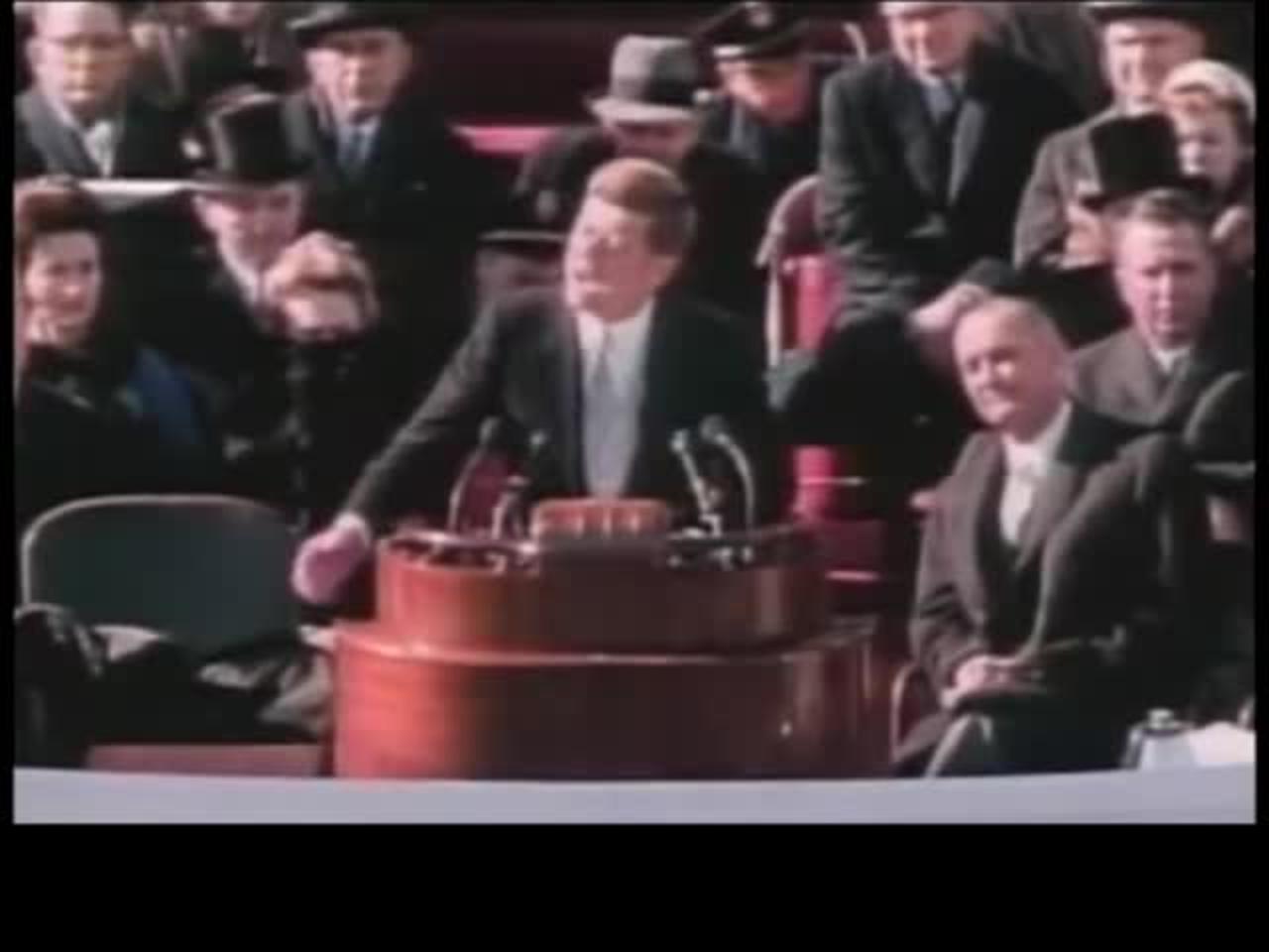 John Fitzgerald Kennedy - Inauguration Speech - Remembered and Honored this Day  on 11/22/22