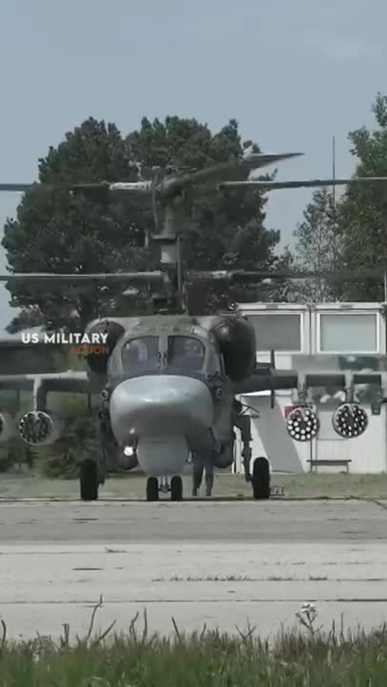 Russian Kamov KA-52 Alligator Helicopter returns to action in Ukraine