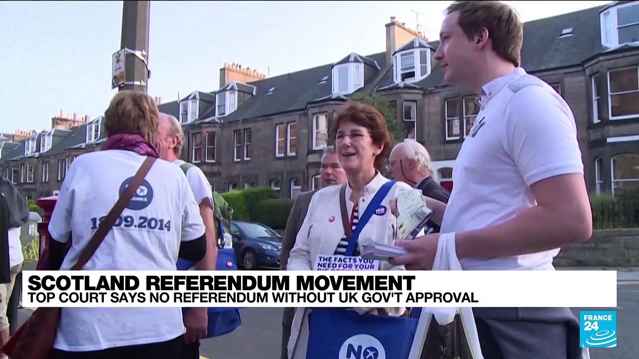 UK's Supreme Court rejects Scottish referendum bid