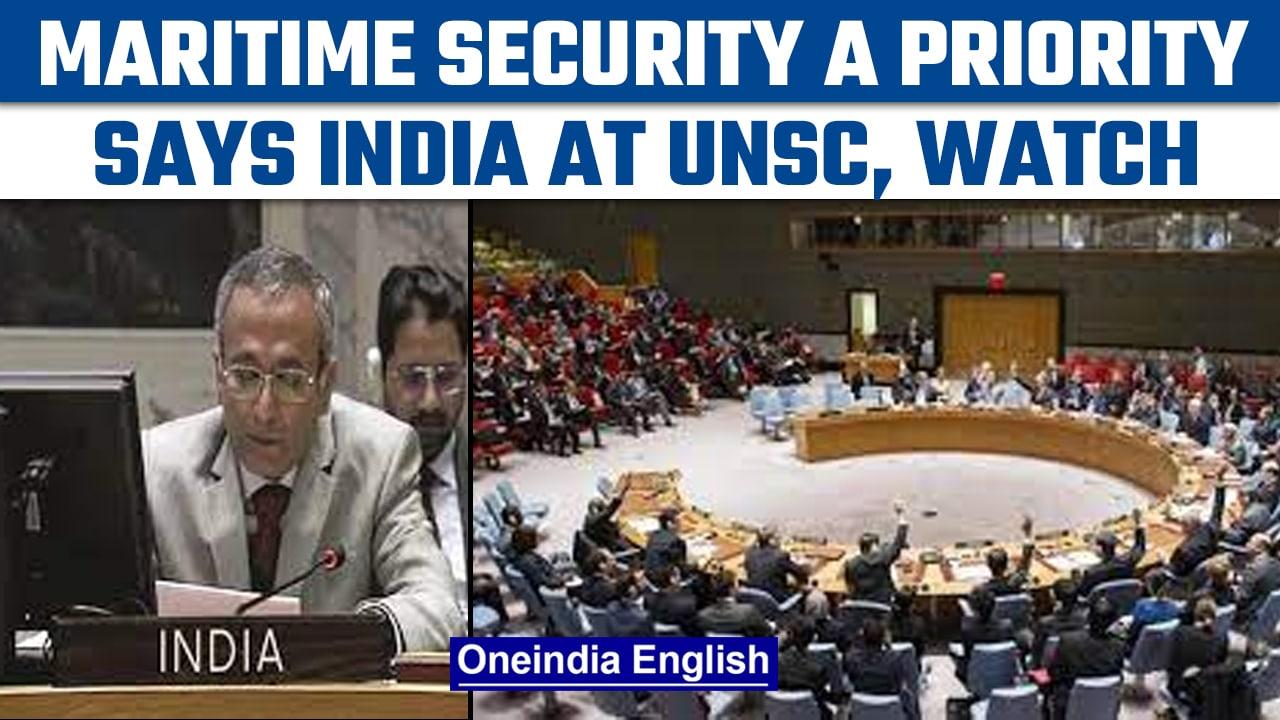 Maritime security is India's key priority, says Ambassador R Ravindra at UNSC | Oneindia News *News
