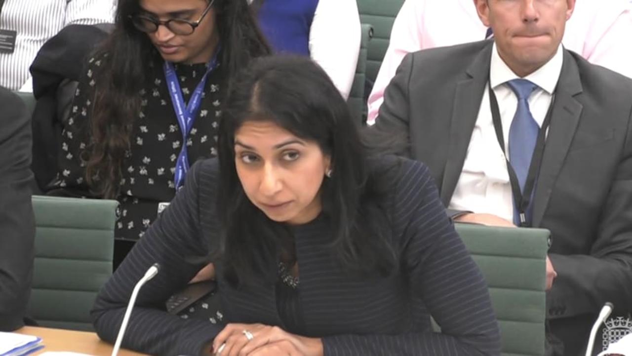 Suella Braverman left stumped as Tory MP asks damning question about orphan refugees