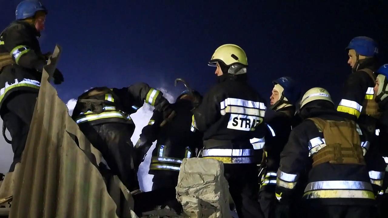Search for survivors after Russia hits Ukrainian maternity ward