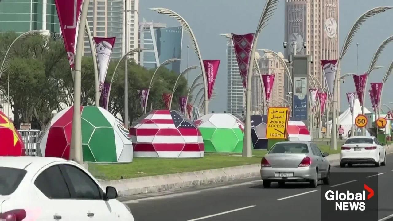 Qatar's hosting of the FIFA World Cup is dampened by politics.