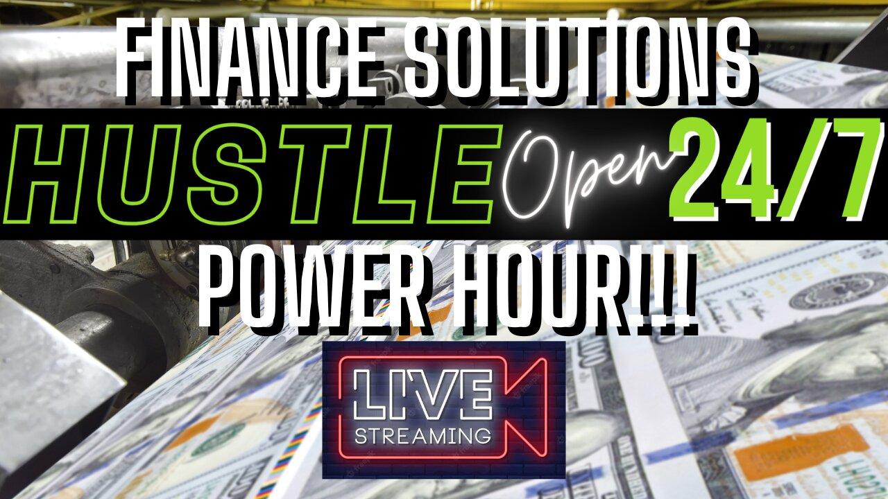 POWER HOUR!!! FINANCE SOLUTIONS-YT LIVE TURKEY DAY EVE