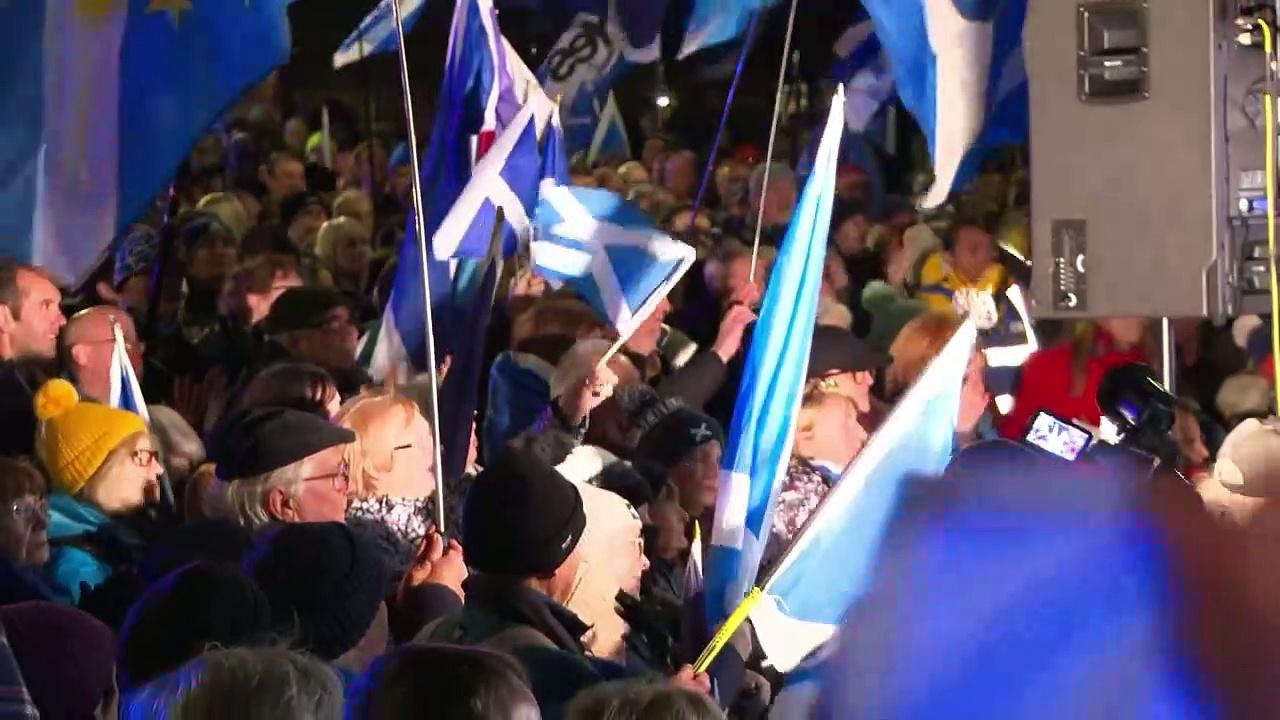 ‘Enough is enough’: Protests after ruling in Scotland independence case
