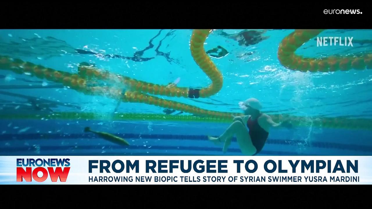 From refugee to Olympian: Inside Netflix biopic 'The Swimmers'