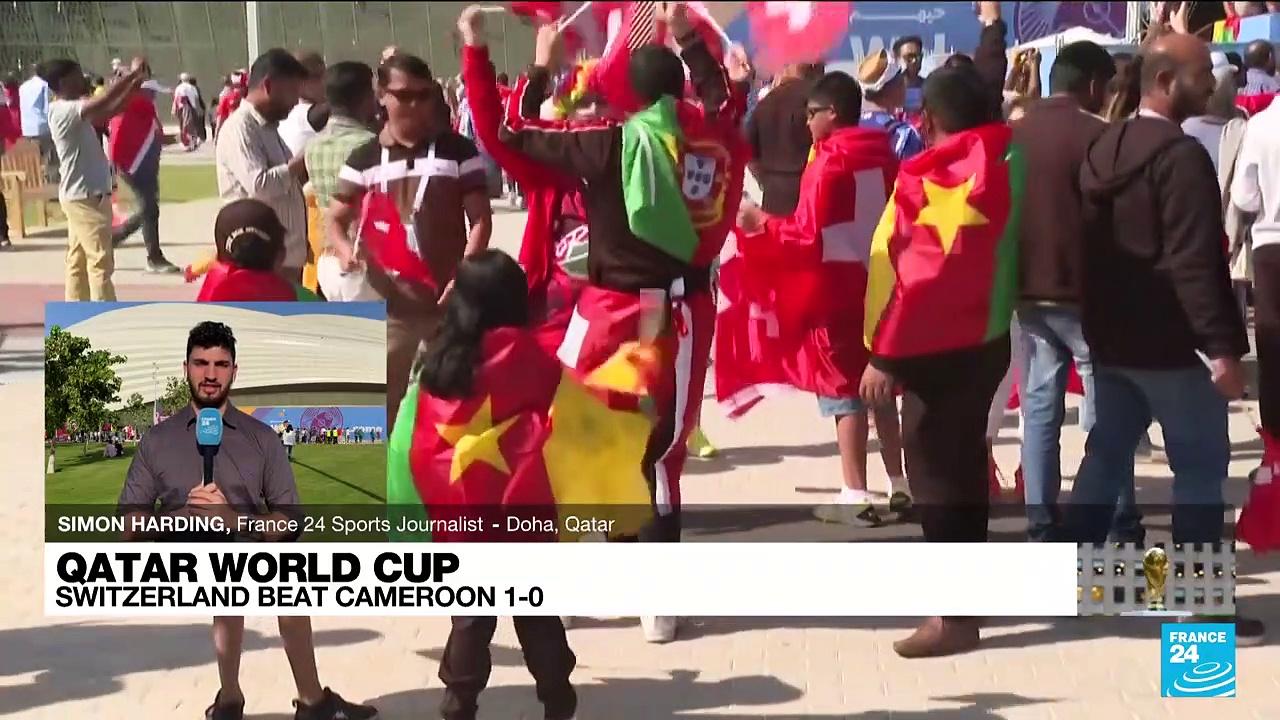 Switzerland beat Cameroon 1-0