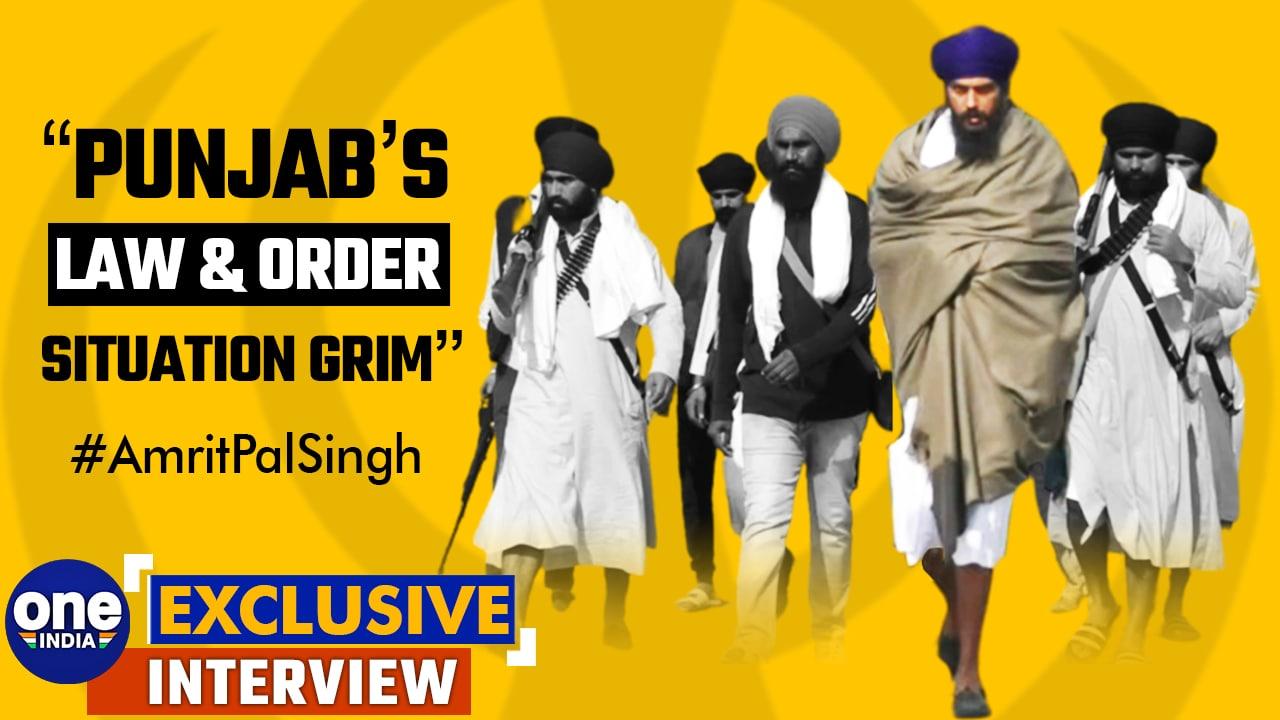 Modi government has failed Punjab:  Amritpal Singh Exclusive interview | Oneindia News *News