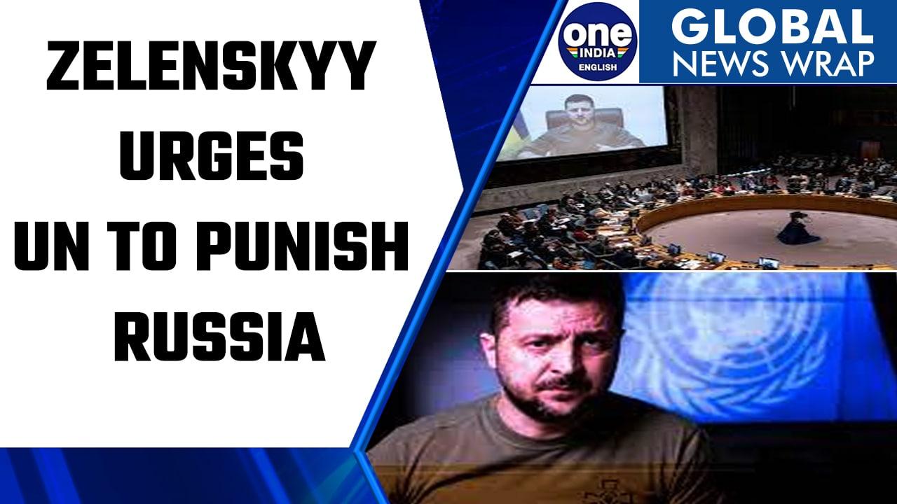 Zelenskyy urges UN to punish Russia over attacks on civilian infra | Oneindia News *International