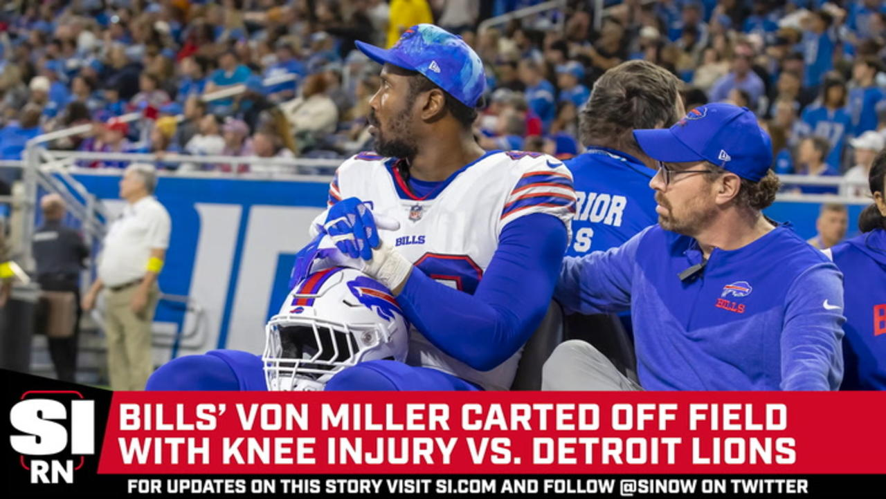Bills' Von Miller Carted Off Field With Injury