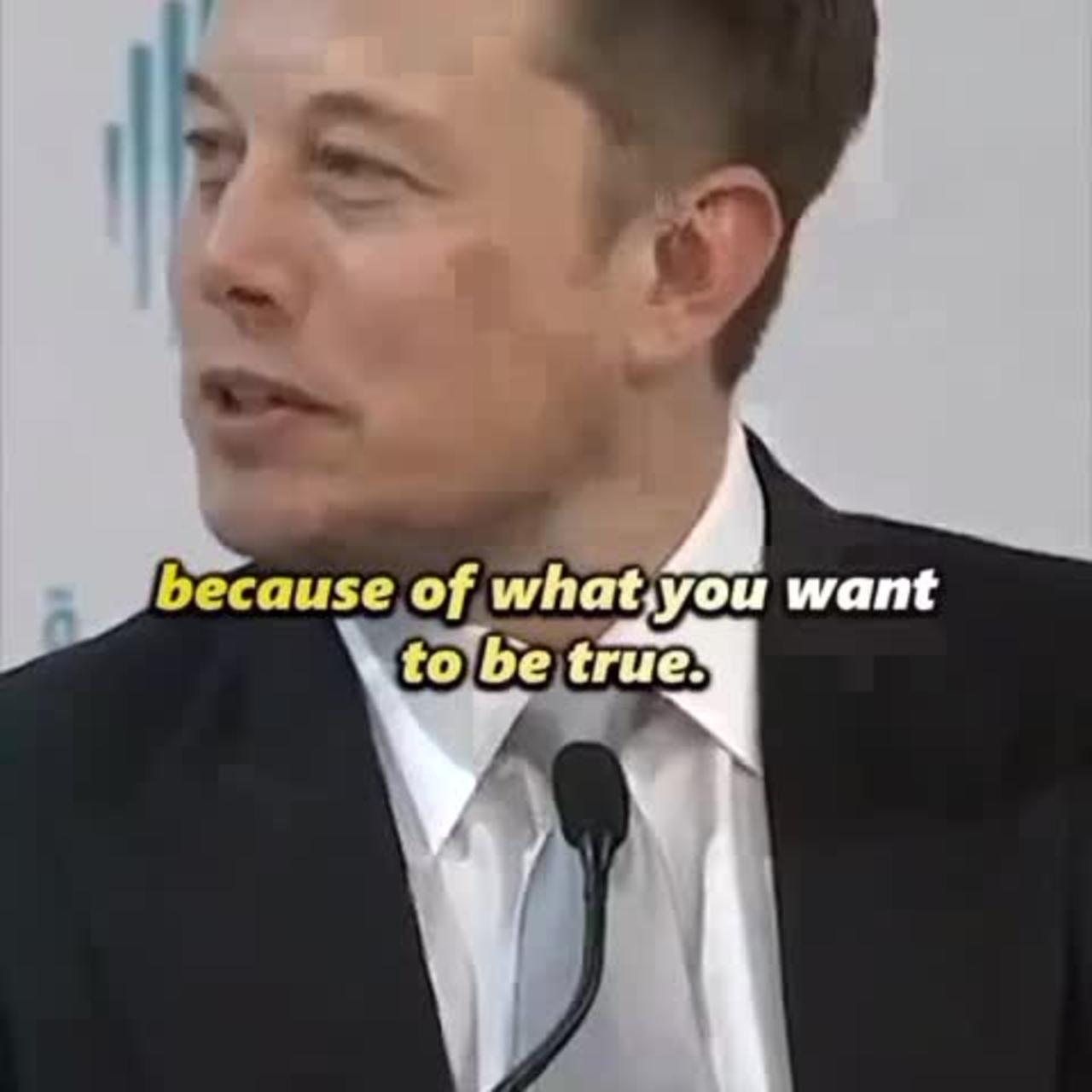 ELON MUSK ON HOW TO BE TRUE TO YOURSELF