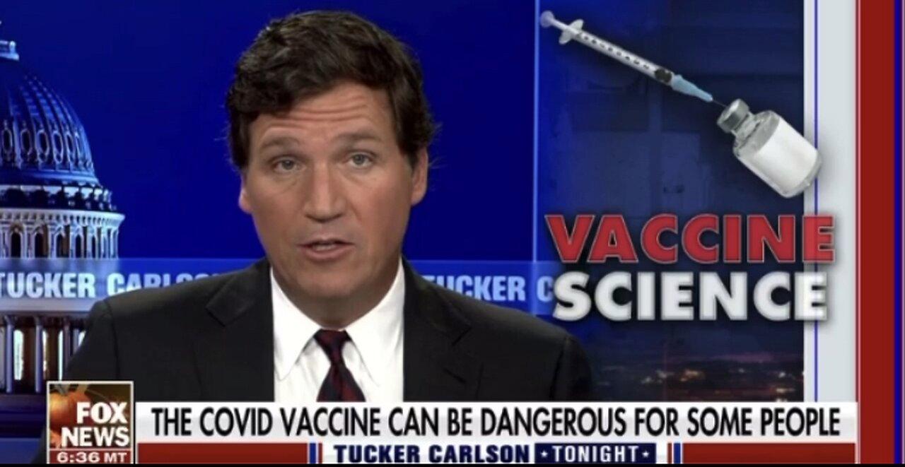 Tucker Covers WAPO Announcing Vaccinated People Make Up Most COVID Deaths