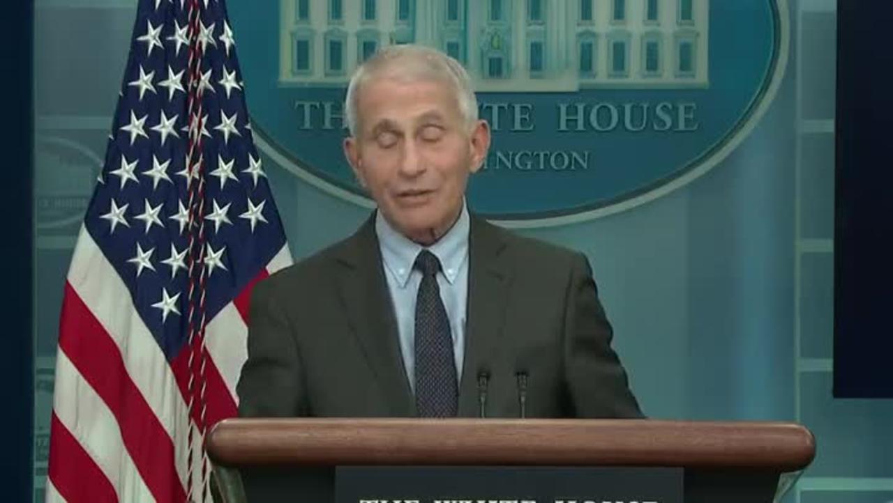 Fauci: "So my message...maybe the final message I give you from this podium is