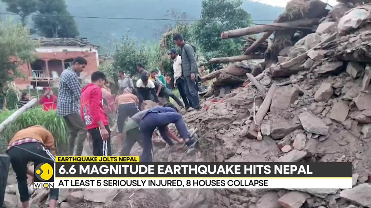 Earthquake rattles Nepal_ Strong tremors felt in New Delhi, surrounding areas _ Latest News _ WION