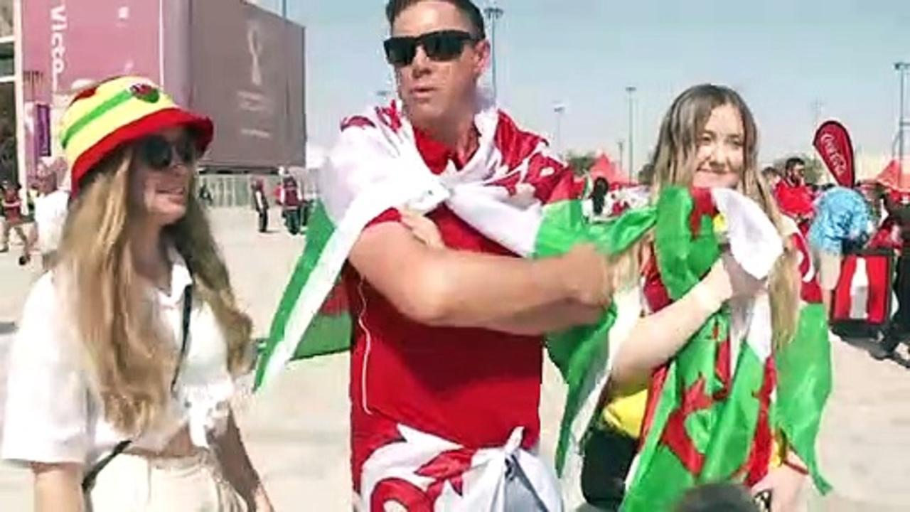 Wales fans share their score predictions ahead of Iran match