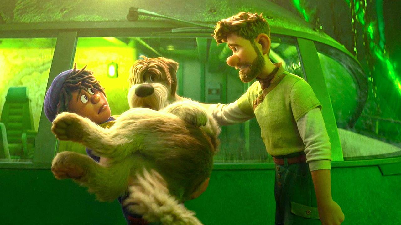 Dog and Son Surprise in Disney's Strange World Clip