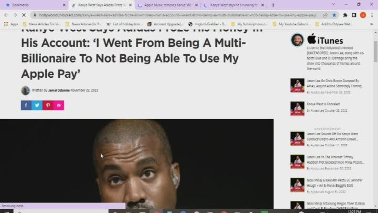 Chaos News Special Ye(Kanye West) Update Edition
