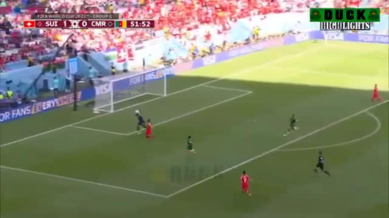 Switzerland vs Cameroon 1-0 Highlights | All Goals Word Cup Qatar 2022