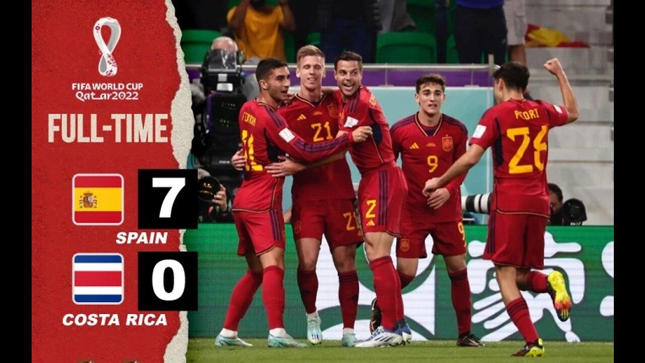 Spain vs. Costa Rica Highlights - FIFA World Cup 2022