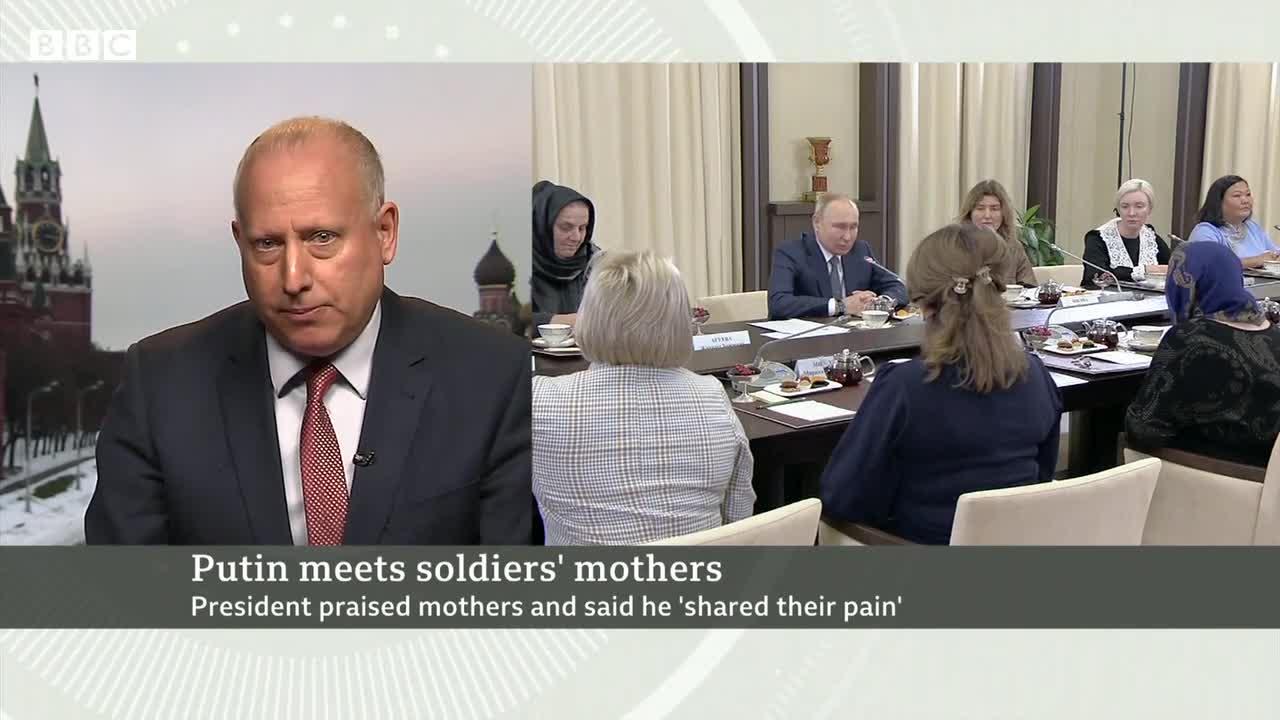 President Putin meets mothers of Russian soldiers fighting in Ukraine war