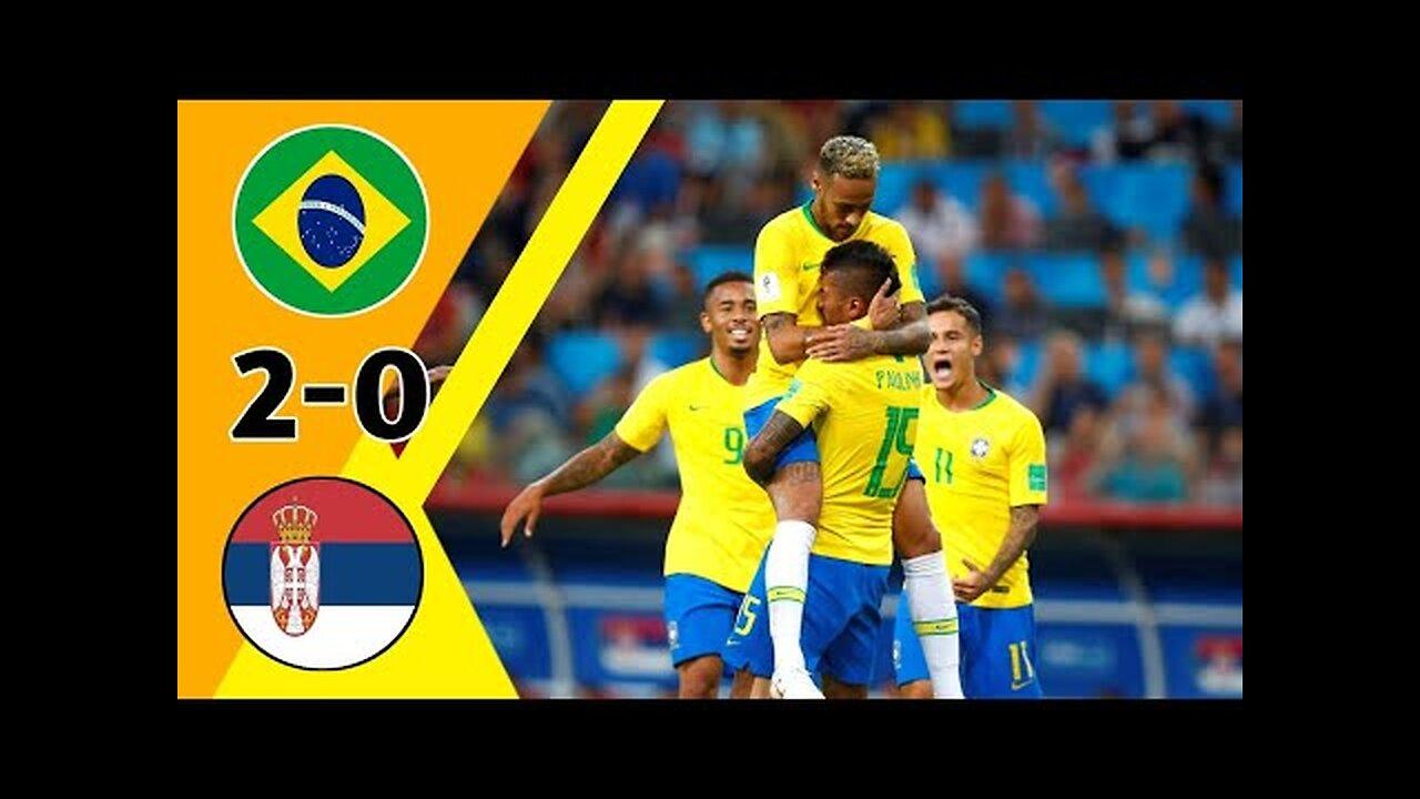 Brazil vs. Serbia, 2 - 0 - HD Highlights and All Goals from the 2022 World Cup