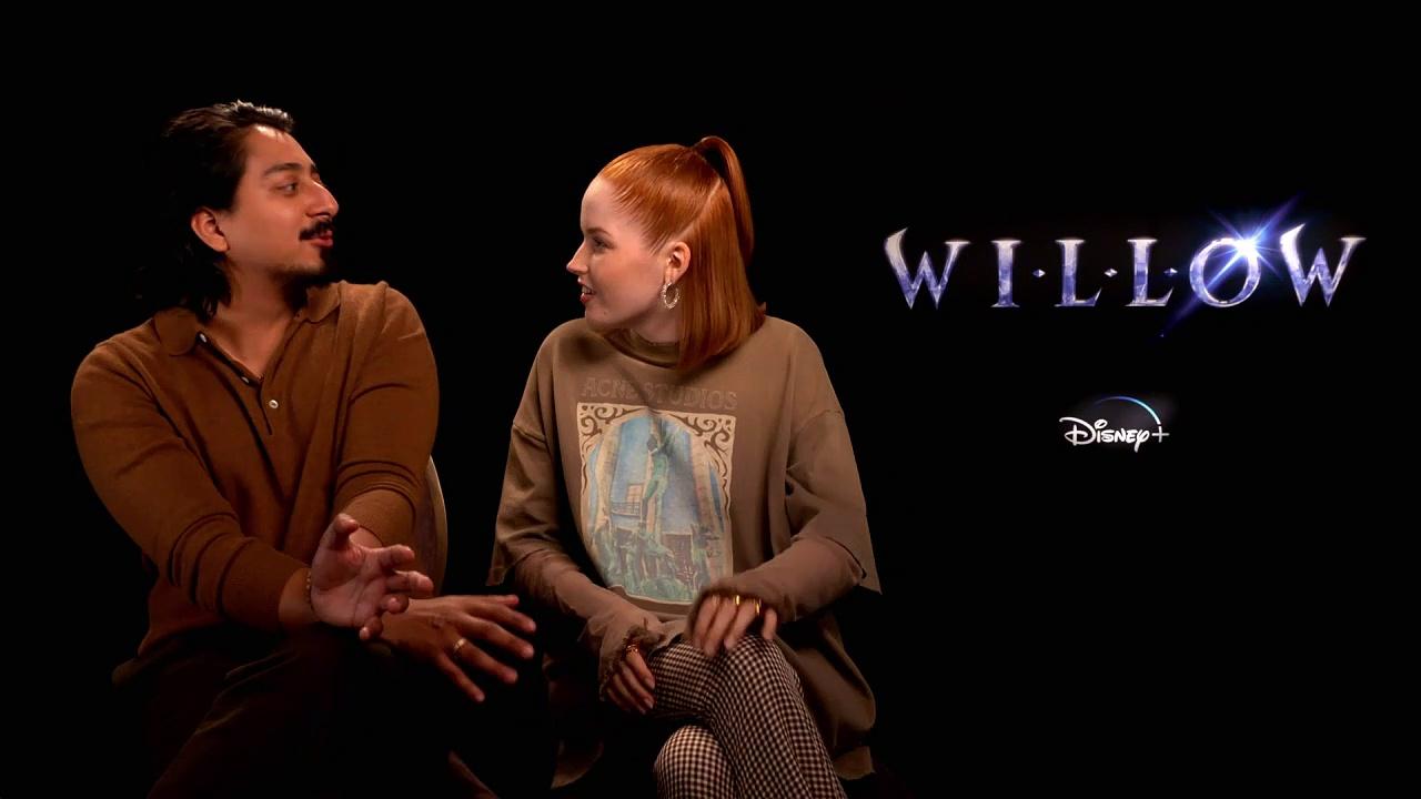 WILLOW: Tony Revolori & Ellie Bamber Lose It Over Muffins!