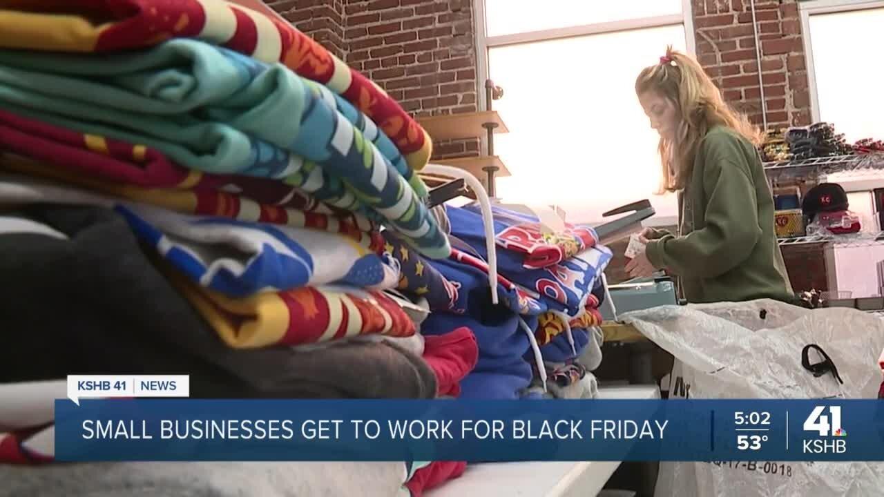 Kansas City-area shops bustling for Black Friday, Small Business Saturday