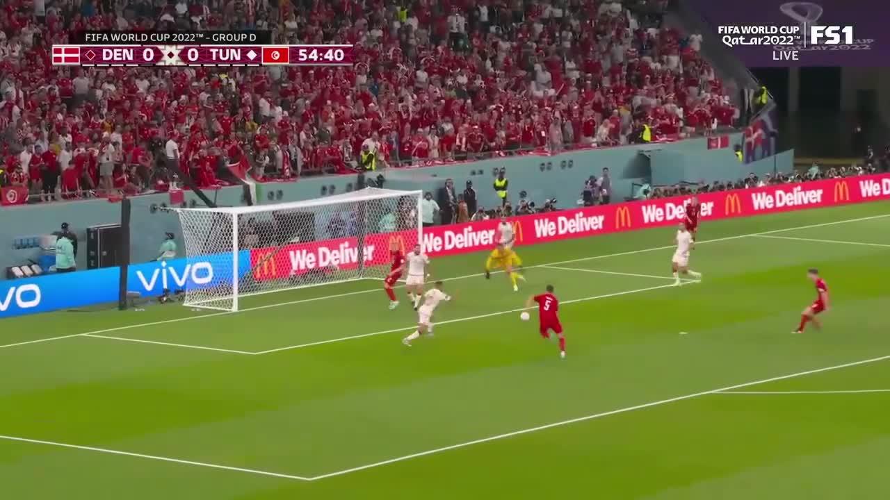 Denmark vs. Tunisia Highlights  2022 FIFA World Cup