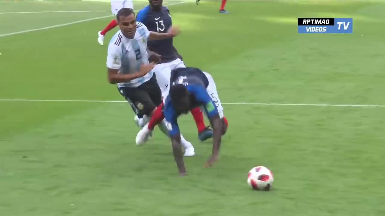 Frances 4-3 Argentina World Cup 2018 momen