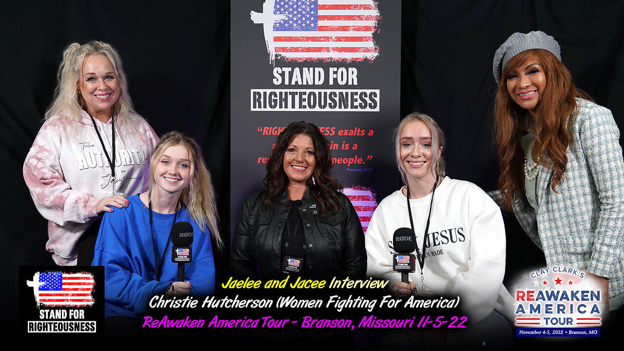 Christie Hutcherson (Women Fighting For America) @ ReAwaken America, Missouri 11/5/22