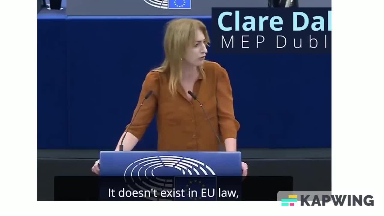 Clair Daly Irish MEP The woman who refuses to bow down for US Imperialism Policies