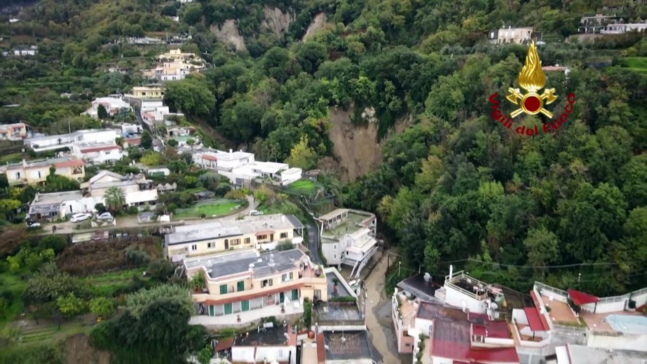 Italian town strewn with mud after deadly Ischia landslide