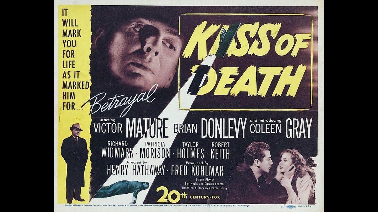 Kiss Of Death (1947) • Starred Victor Mature • Brian Donlevy • Coleen Gray