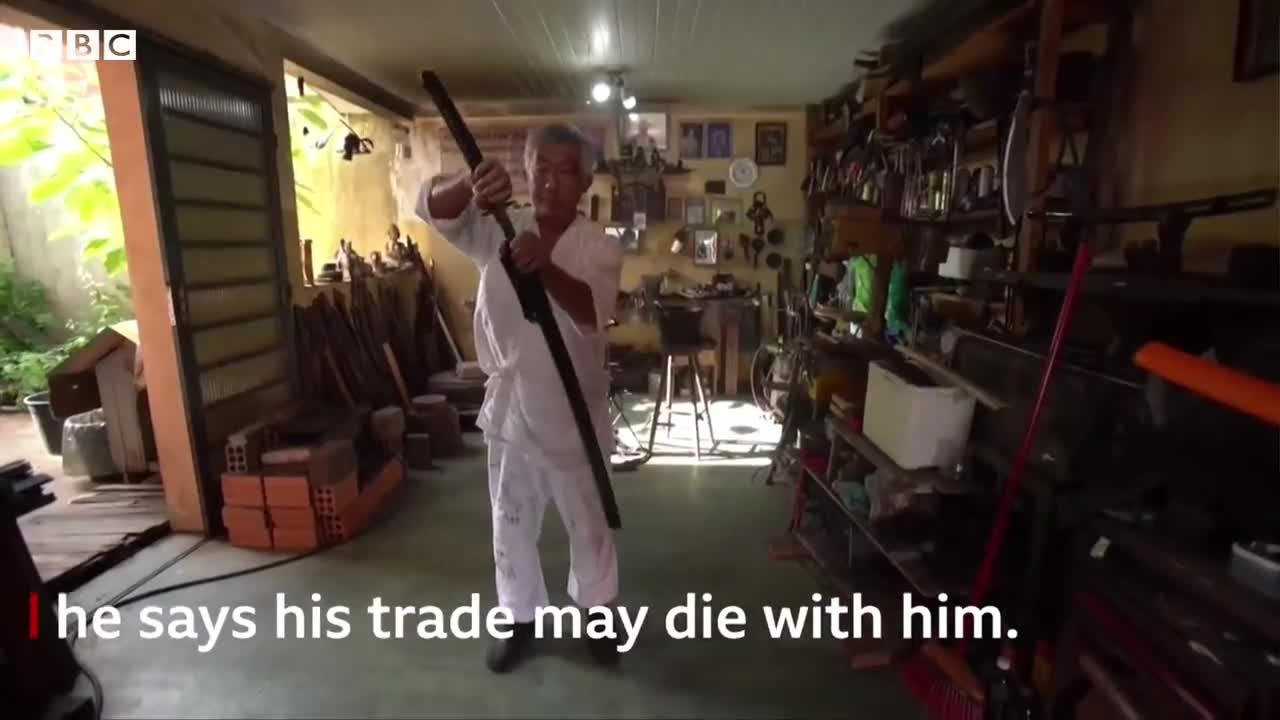 Meet Brazil's 'last samurai' - BBC News