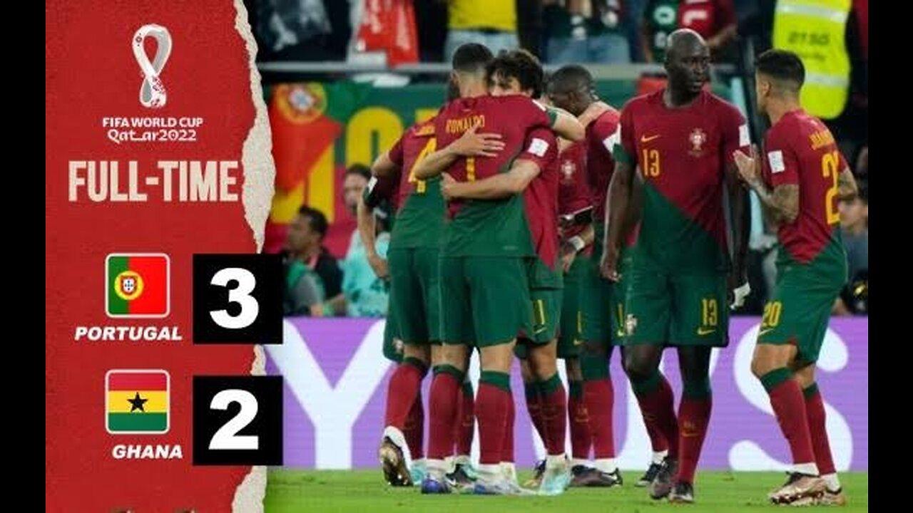 PORTUGAL VS GHANA As Ronaldo shines