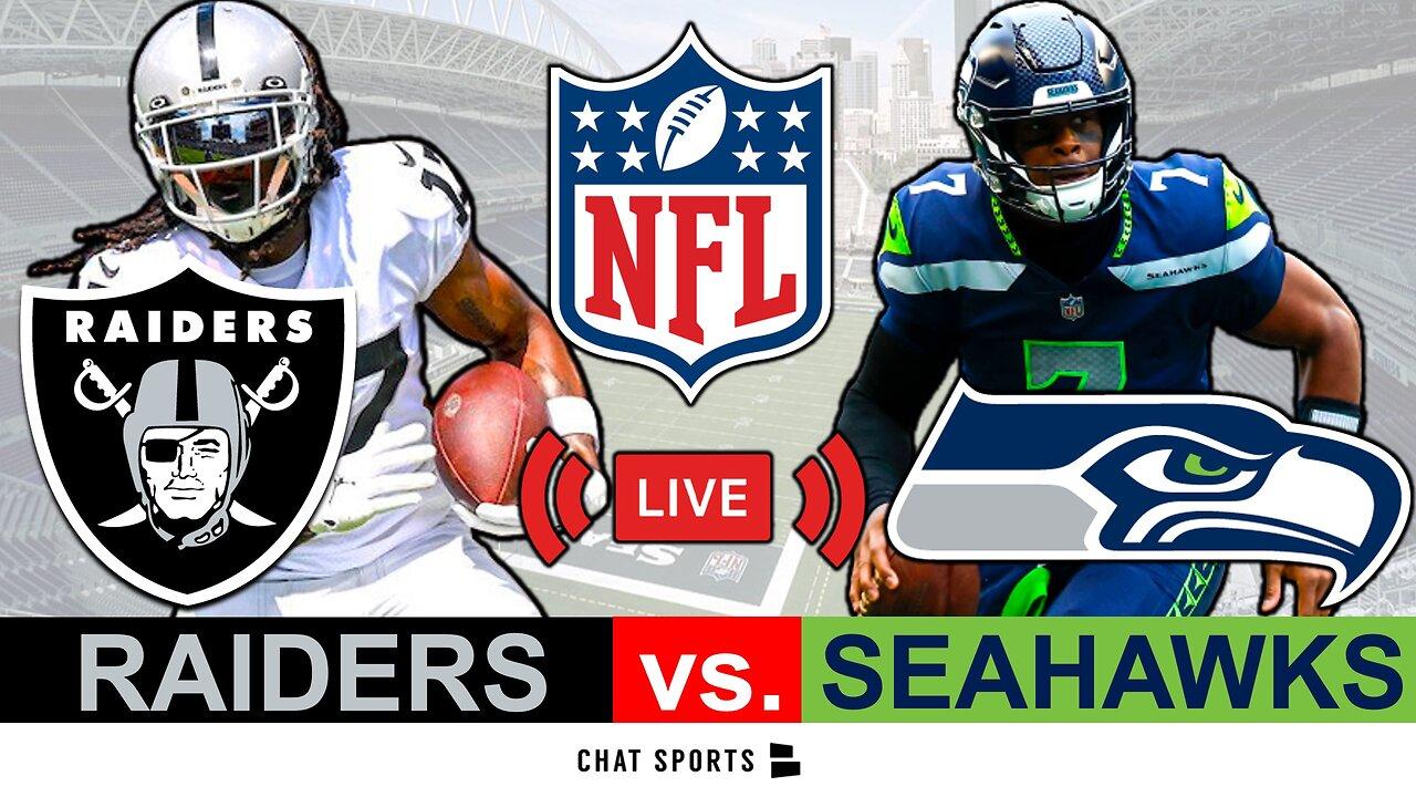 LIVE: Raiders vs. Seahawks Watch Party