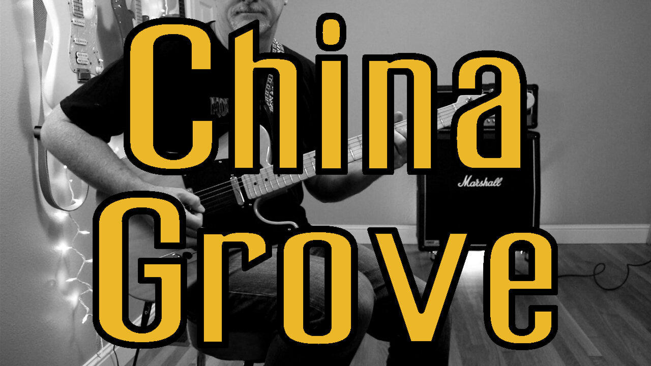 The Doobie Brothers China Grove Guitar Cover