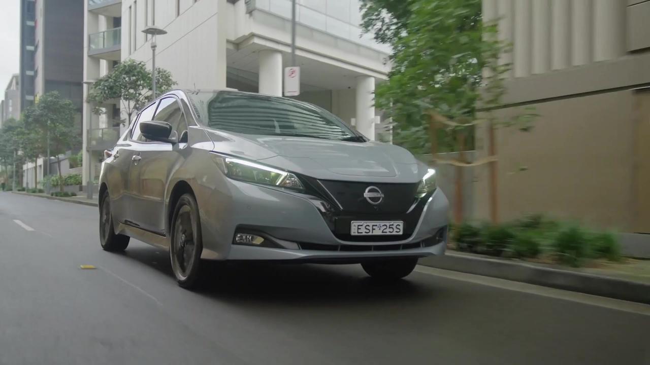 The new Nissan Leaf Driving Video in Australia