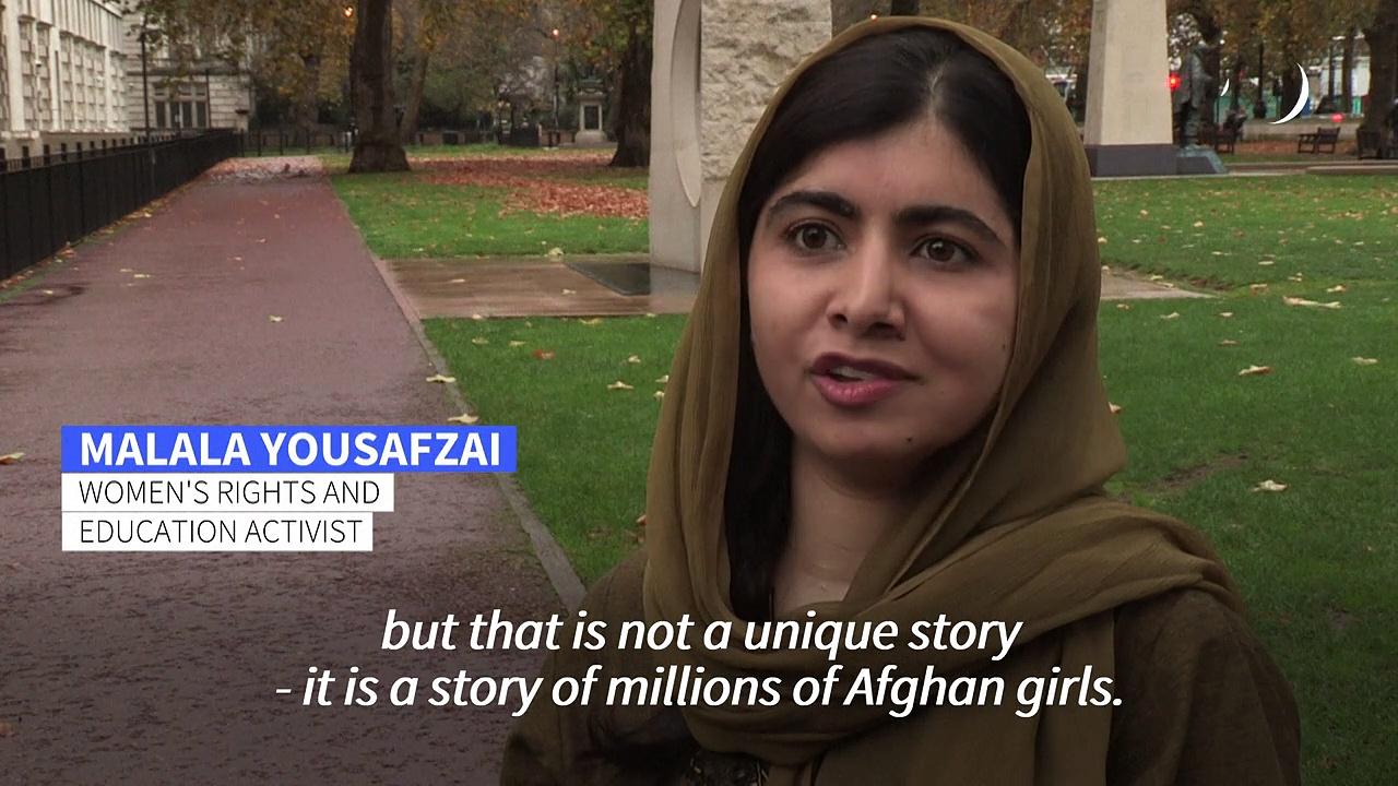 Malala Yousafzai urges Western governments to support Afghan women