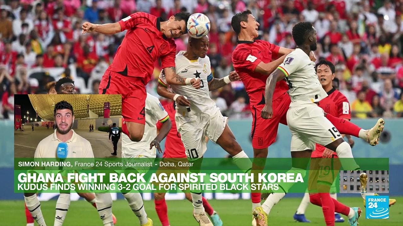 Ghana keep hopes of last 16 alive with dramatic win over South Korea