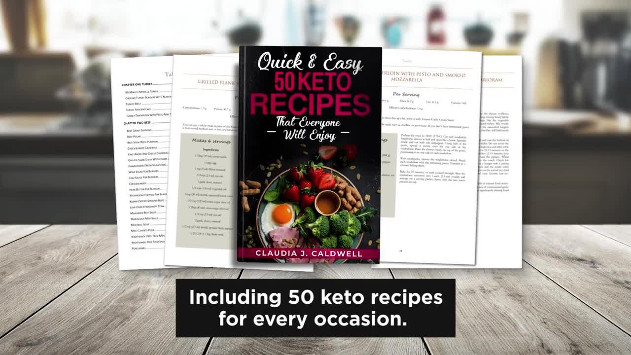 The Ultimate Keto Meal Plan (21 FREE Keto Recipes)  To Lose Weight Fast 🥑🎁 (Yummy)