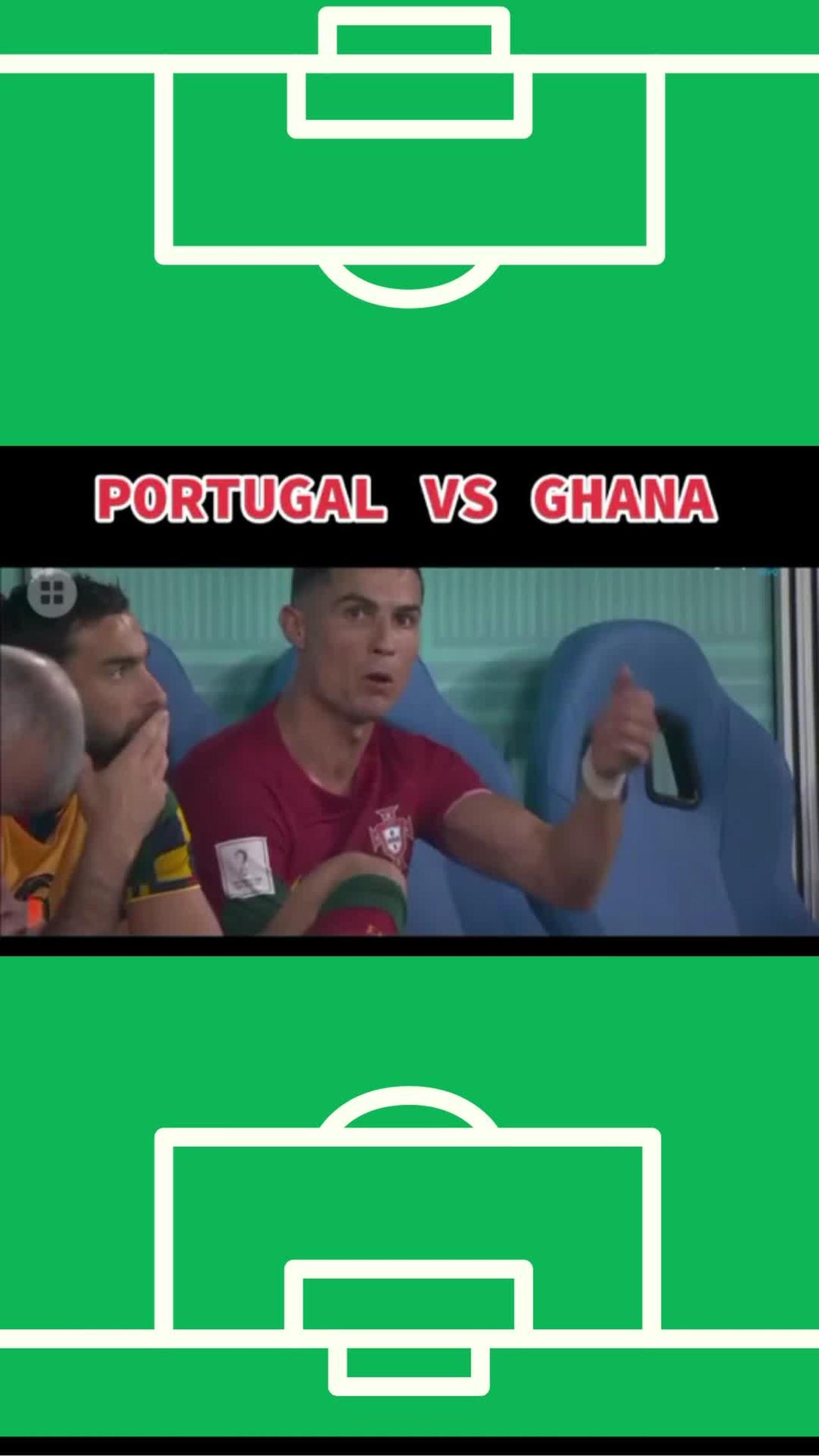 Highlight Amazing match Portugal vs Ghana (3-2) #FifaWorldCup2022 #cr7
