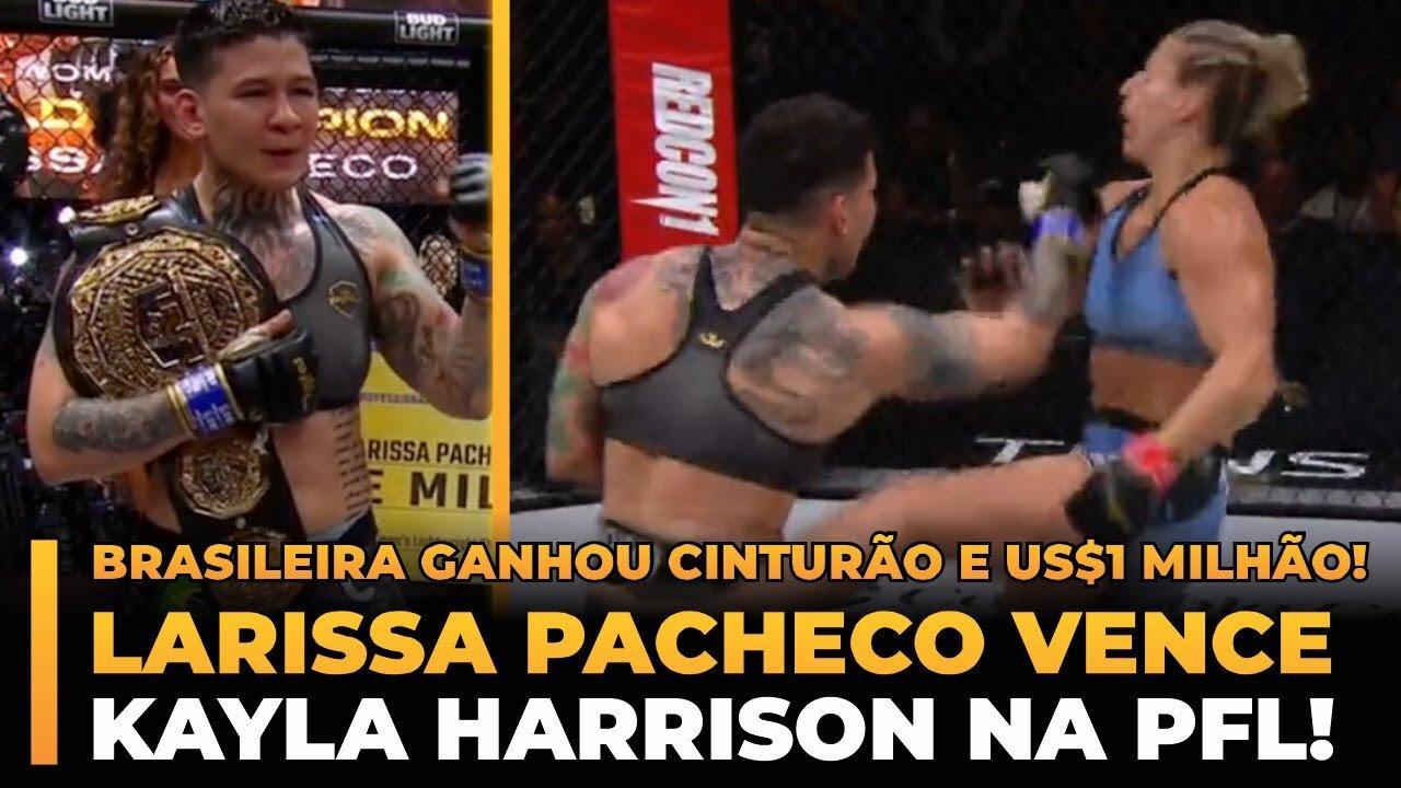KAYLA HARRISON is killed by LARISSA Pachco, who also captures the PFL crown!