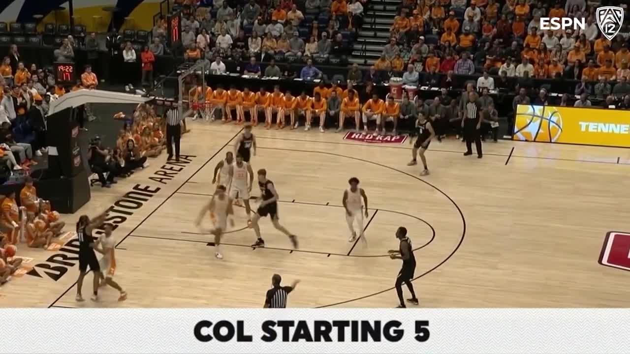Colorado vs. No. 11 Tennessee | Game Highlights | College Men's Basketball | 2022-23 Season
