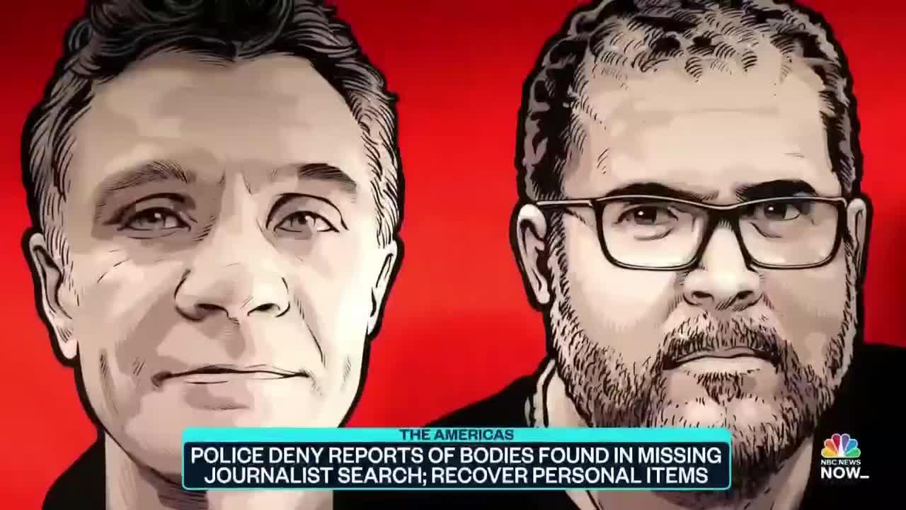 Autoridades brasileiras negam relatos de corpos encontrados em busca de jornalistas desaparecidos