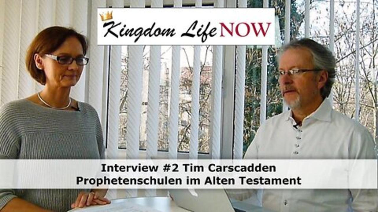 Tim Carscadden über "Prophetenschulen im Alten Testament"