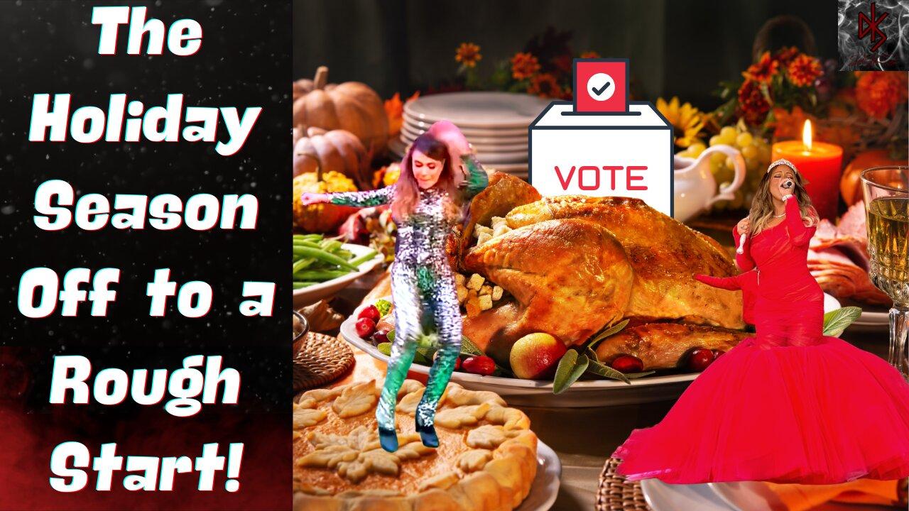 Paula Abdul Can't Dance, Mariah Carey Can't Sing & Maricopa Can't Do Elections! Happy Thanksgiving!